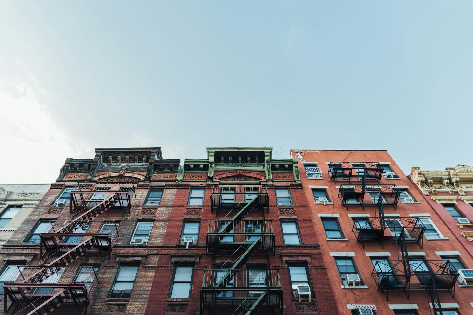 city apartment buildings