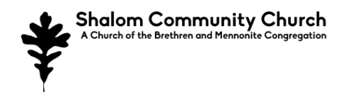 Shalom Community Church, a church of the brethren and mennonite congregation